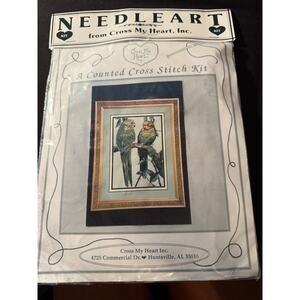 New Cross My Heart Counted Cross-Stitch Kit Birds